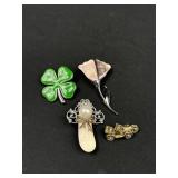 Shamrock Brooch & More