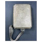 Vintage silver plated compact