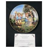 M. J. Hummel Little Companions plate