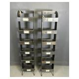 2 Greyson Storage Standing CD Rack