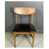 Vintage Cushioned Wooden Chair