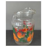 Glass Fruit Pitcher
