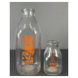 Homeier Dairy Springfield IL Milk Bottles