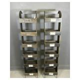 2 Greyson Storage Standing CD Racks