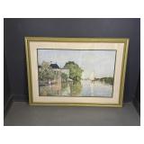 Large Sailing Painting