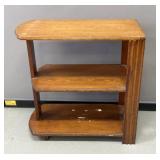 Vintage 3 Tier End Table