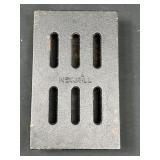 Cast iron me grill camping grill