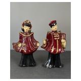 Asian Style plaster Figures