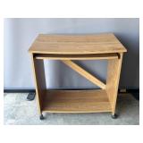 Press Board Rolling Office Desk