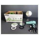 Hair Dryer, Mirrors, and more