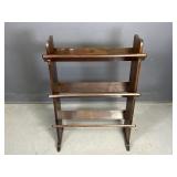 Vintage Book and Magazine Stand