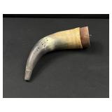 Vintage Powder Horn w/ Wooden Plug