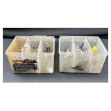 2 Tackle Boxes with Spinner Lure