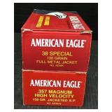 2 American Eagle .357 Magnum