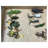 Vintage Frog & Creature Fishing Lures
