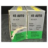 2 Lellier & Bellot 45 Auto ACP