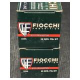 2 Fiocchi 223 Remington Ammunition