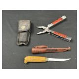 Guidesman Multi Tool and Fillet Knife