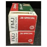 2 Lellier & Bellot .38 Special ammo