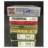 5 box of 20ga Slugs