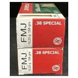 2 Lellier & Bellot .38 Special ammo