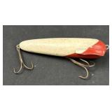 Vintage Red Head Wood Fishing Lure