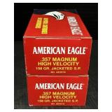 2 American Eagle .357 Magnum