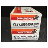 2 Winchester 30-30 Winchester ammo