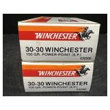 2 Winchester 30-30 Winchester ammo