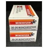 2 Winchester 30-30 Winchester ammo