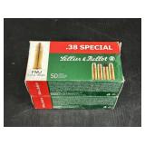 2 Lellier & Bellot .38 Special FMJ