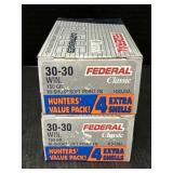 2 Federal 30-30 Win. Ammo