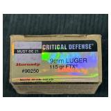 Hornady 9mm Luger FTX