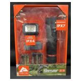 Ozark Trail head lamp and flashlight
