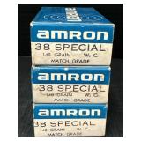 3 Amron 38 Special Ammo