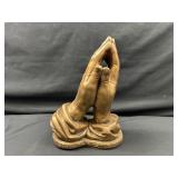 Chalk Decor Praying Hands