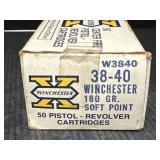 1 Winchester 38-40 Win. Soft Point