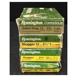 4 Remington 12ga Slug 2 3/4 1oz