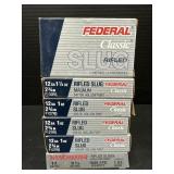 6 Federal 12ga 1oz 2 3/4in 1oz and 1 1/4oz (Slugs)