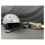 Smith helmet and goggles