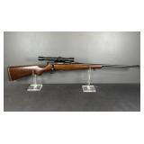 Savage 340C 222 Rem Bolt Action Rifle with scope