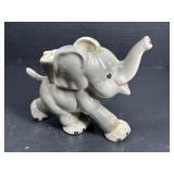 Antique Elephant pocket vase