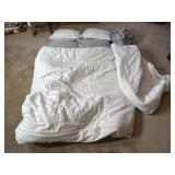 Queen Size Bed Set, Pillows, and More