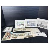 Springfield IL Postcards & Prints Lincoln Capitol