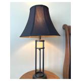 2 Modern Black Table Lamp