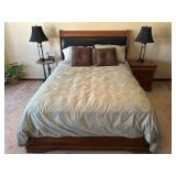 Queen Size Sleigh Bed Frame