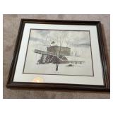 Robert H. Lackie ï¿½The Millï¿½ Framed Print 1976
