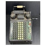 Retro Burroughs Adding Machine