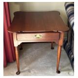 Cherry Wood Style Side Table