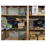 Shelves of Bags, Sleeping Bags, and More